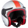 Royal Enfield CHROME HELMET CHROME RED красный M Визор