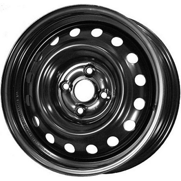 ТЗСК Hyundai Solaris, Kia Rio 6x15 4x100 ET48 54,1 Черный